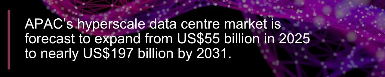 APAC hyperscale market forecast quote