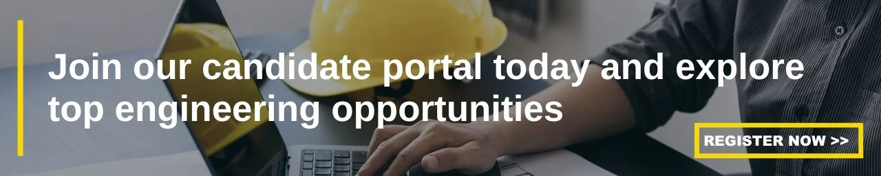 candidate portal register - CTA banner