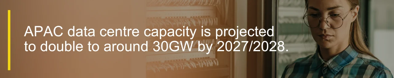 APAC data centre growth quote