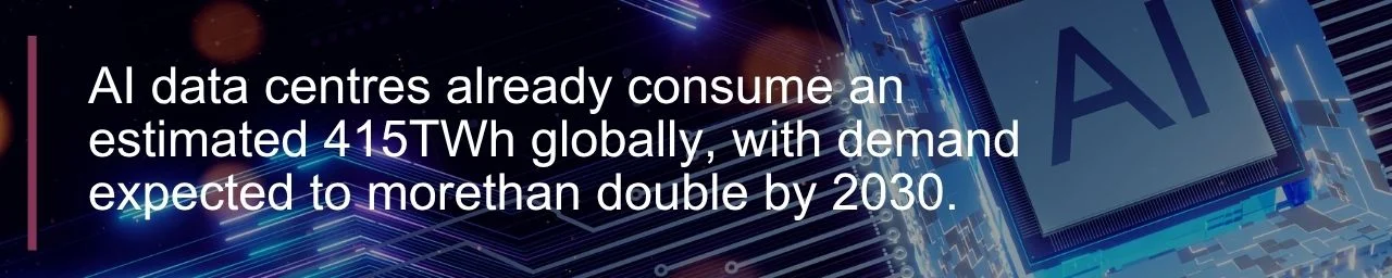 AI data centre consumption forecast quote