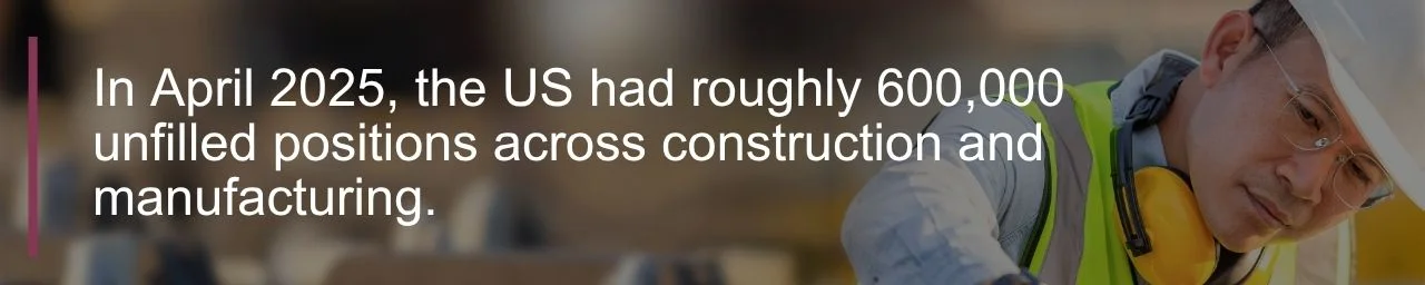 construction & manufacturing roles quote