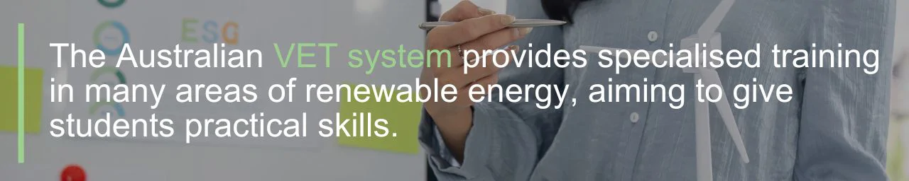 Australia VET system quote