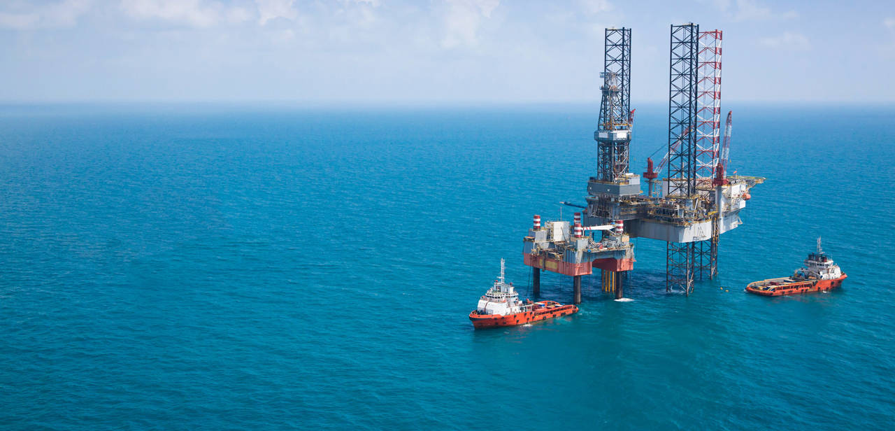 offshore oil platform