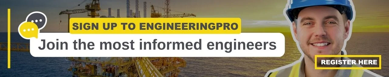 EngineeringPro newsletter sign up banner