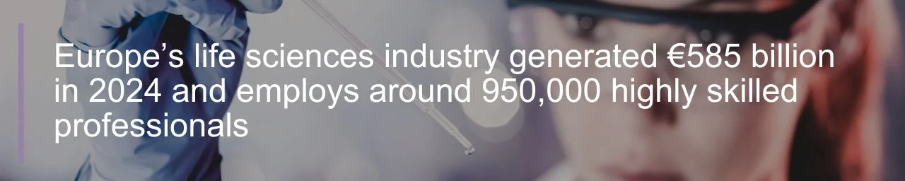 europe life sciences industry stats quote