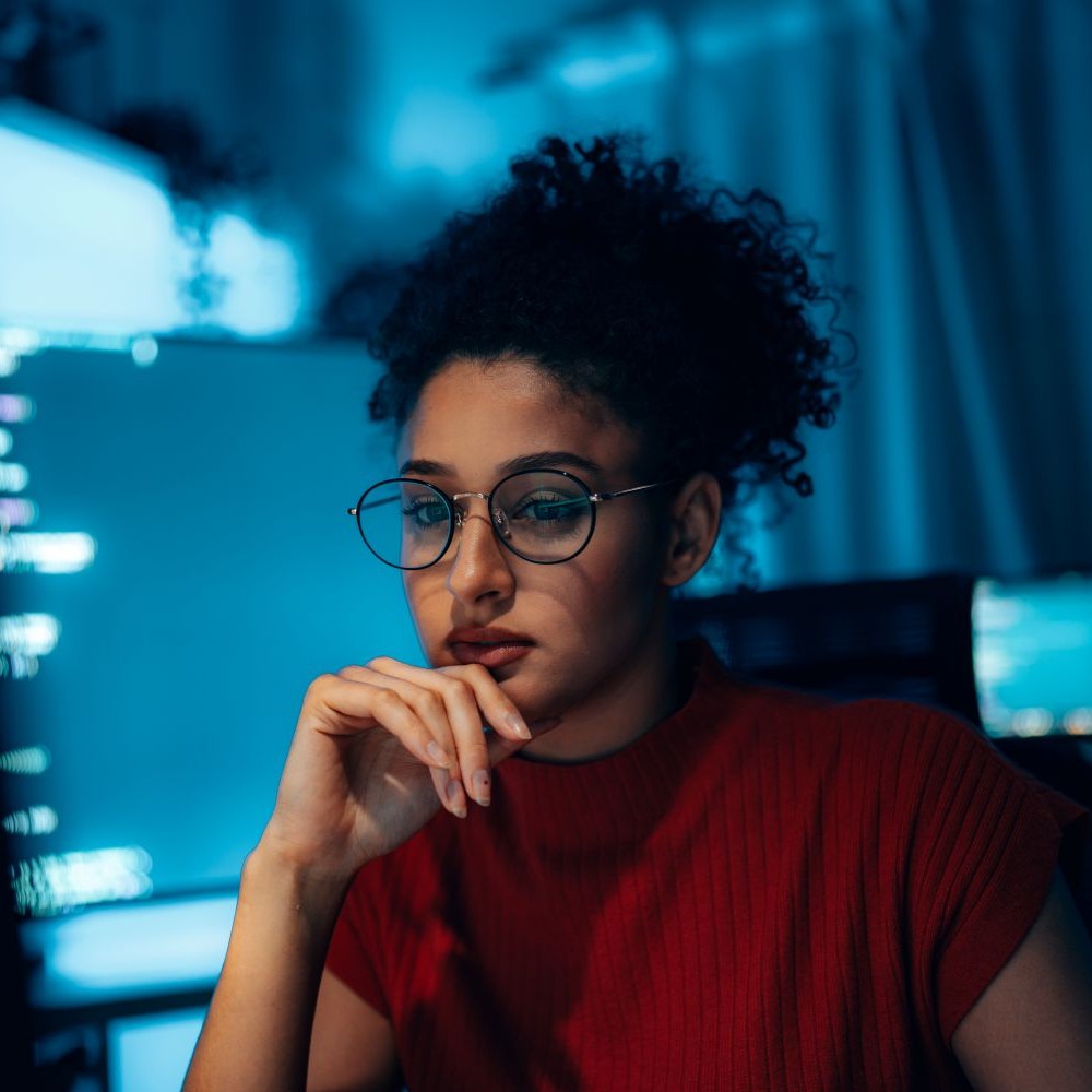 data centre worker