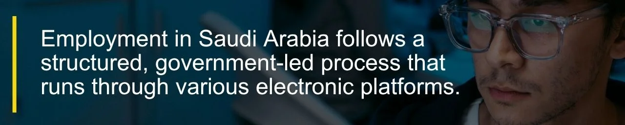 Saudi Arabia employment setup quote