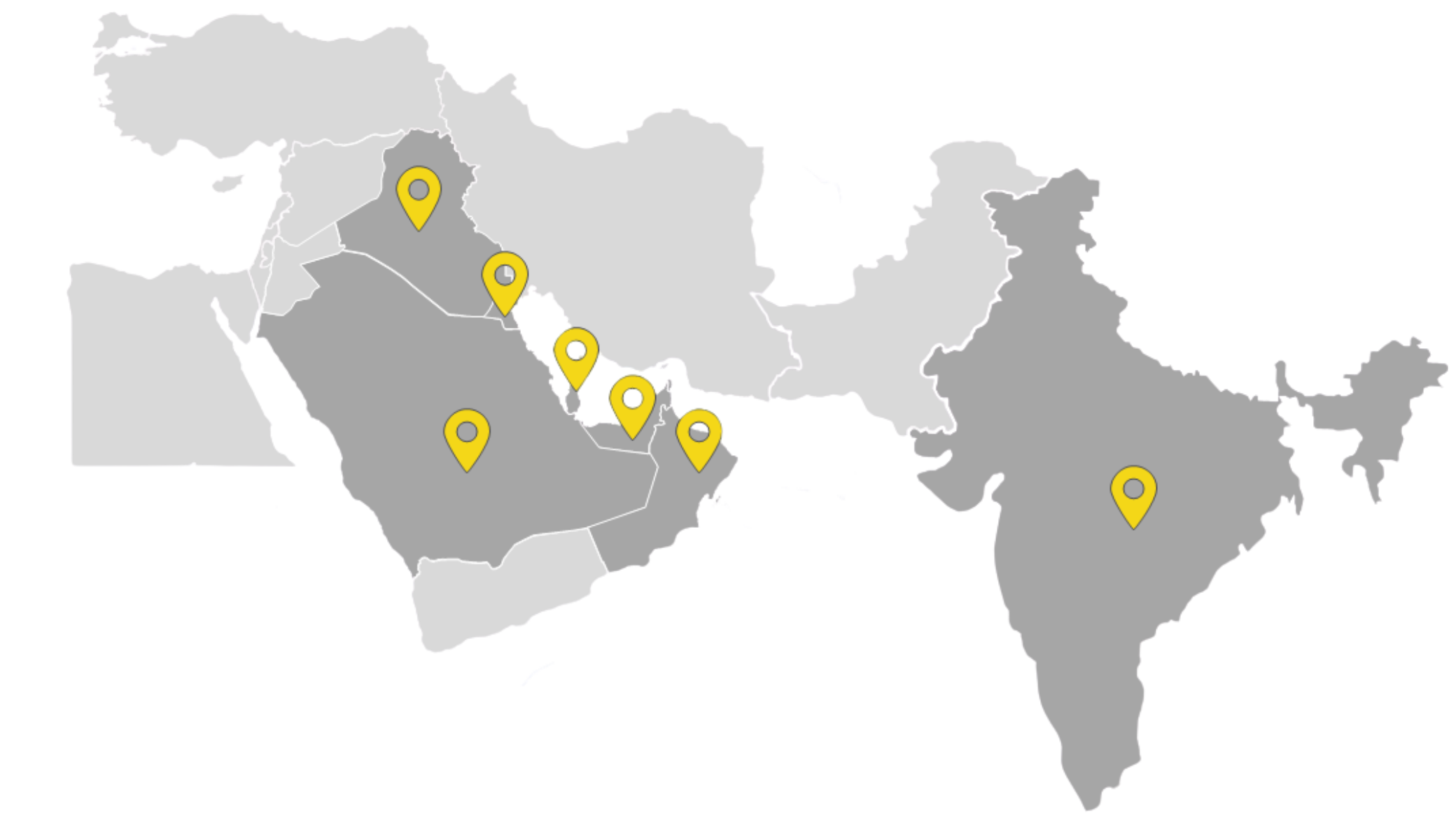 middle east map