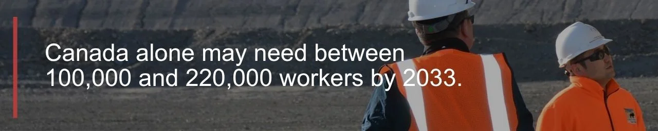 Canada mining workforce demand quote