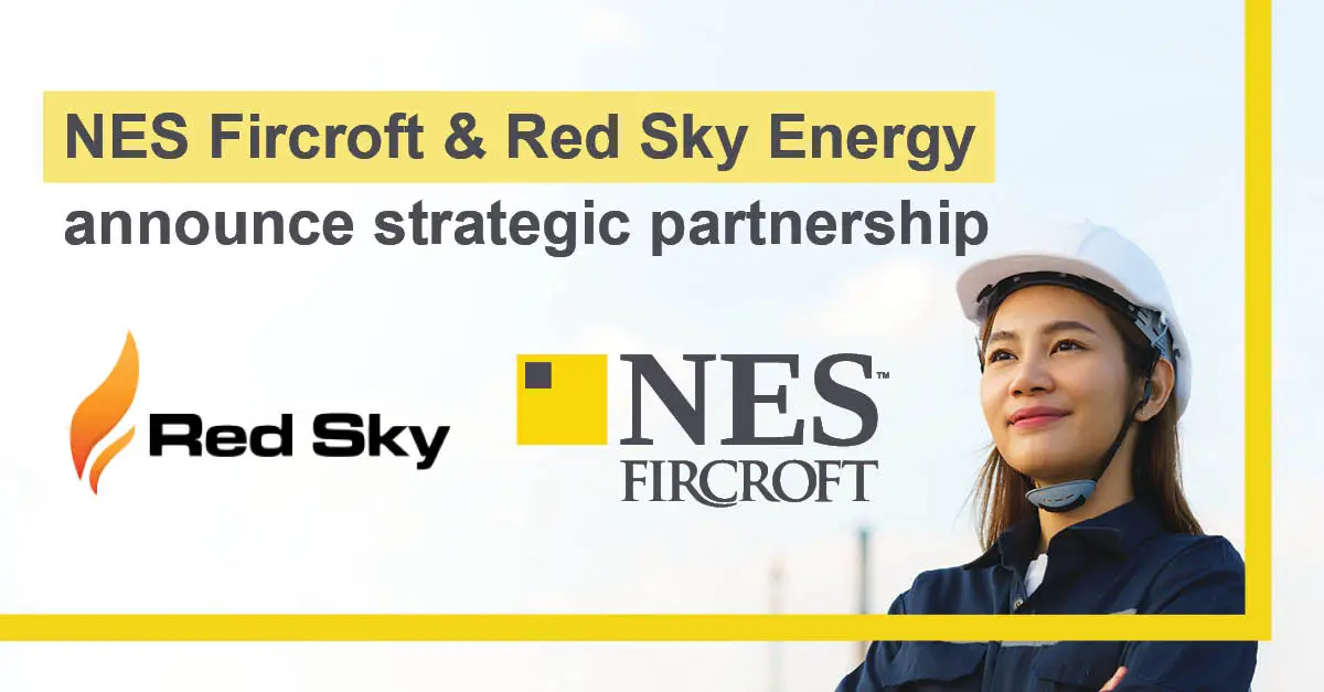 NES Fircroft partners with Red Sky Energy to support their global workforce requirements  cover image