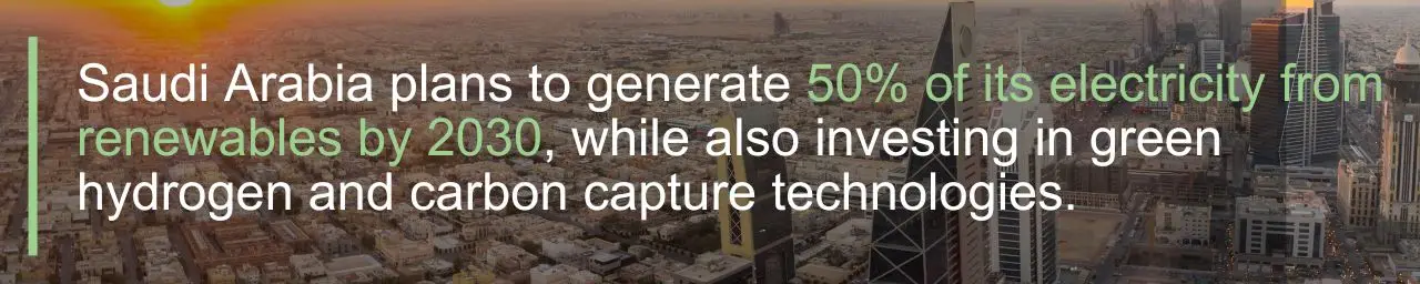 Saudi Arabia renewable electricity quote image