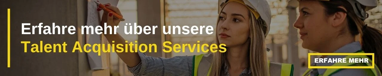 CTA-Banner für Talent-Acquisition-Dienstleistungen