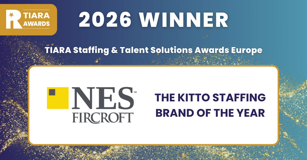 NES Fircroft Wins Kitto's Staffing Brand of the Year at the 2026 TIARA Awards