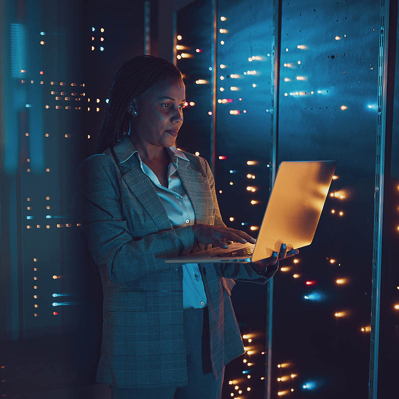 data centre operations worker