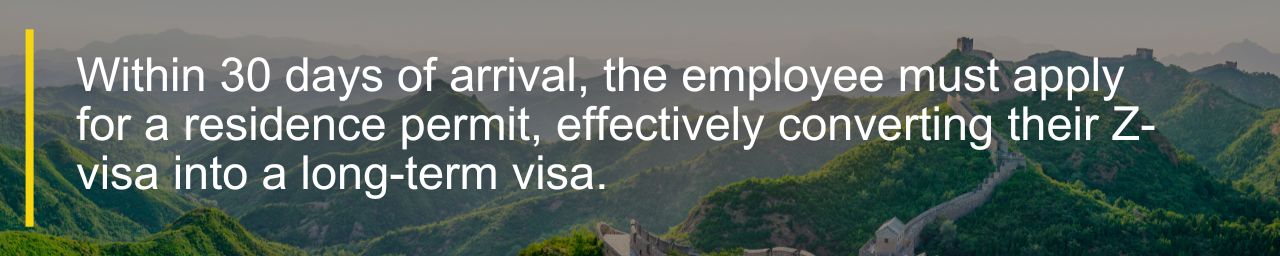 chinese residence permit quote