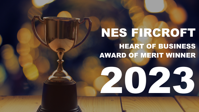 NES Fircroft Payroll Team Recognised in the 2023 Heart of Business Award!