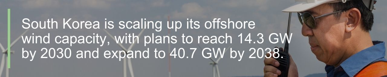 South Korea offshore wind target quote