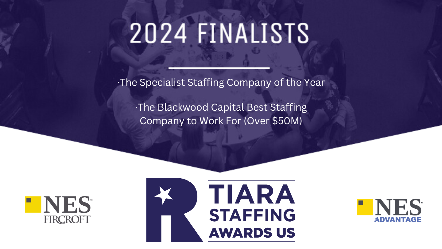 NES Fircroft Nominated for the 2024 Tiara Awards US!