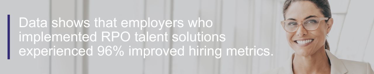 RPO talent solutions - hiring metrics quote