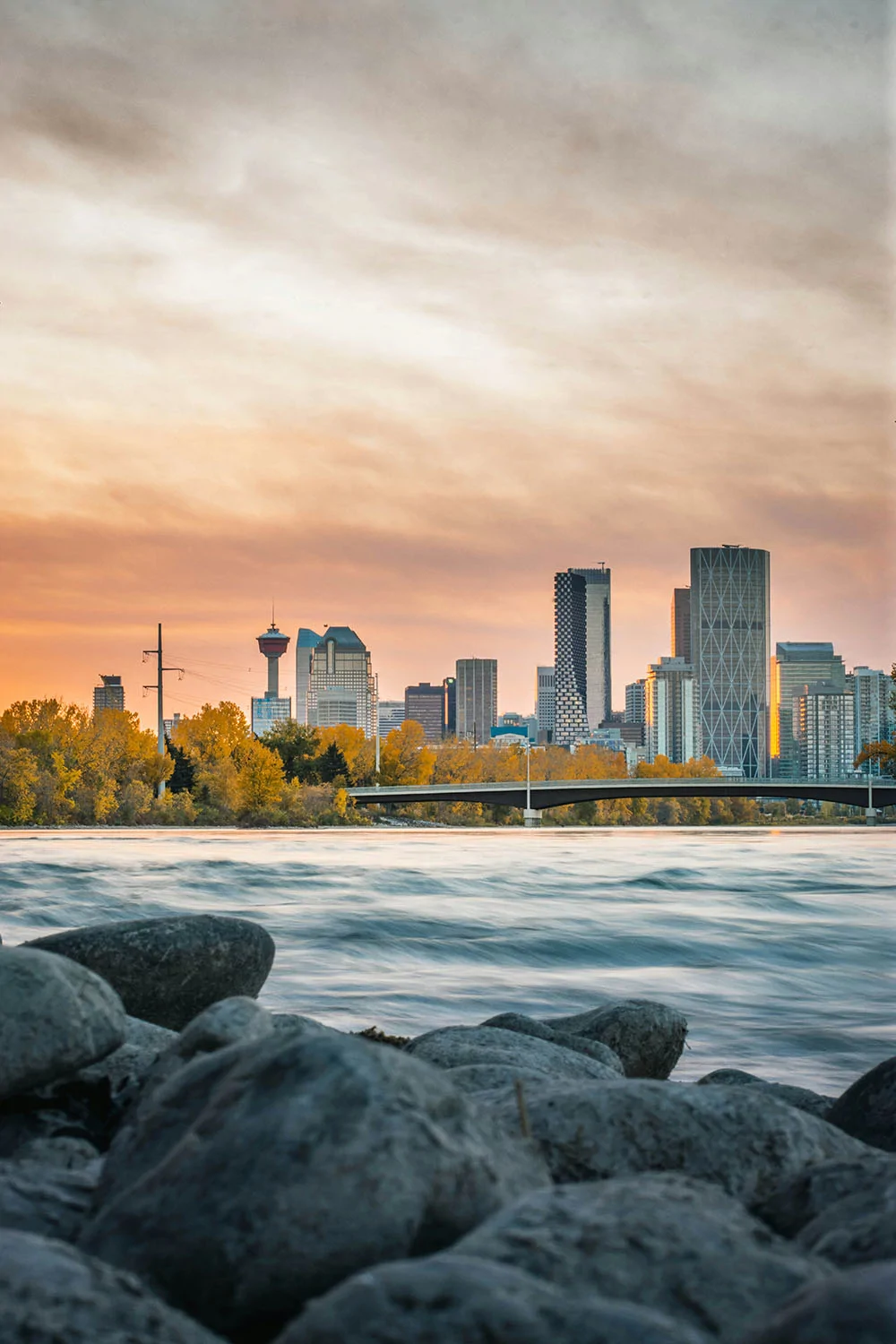 calgary time lapse shot