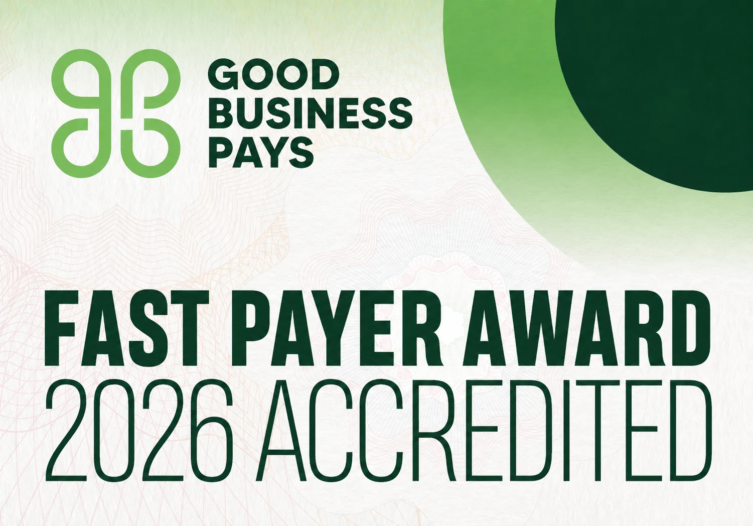 Fast Payer Award 2025