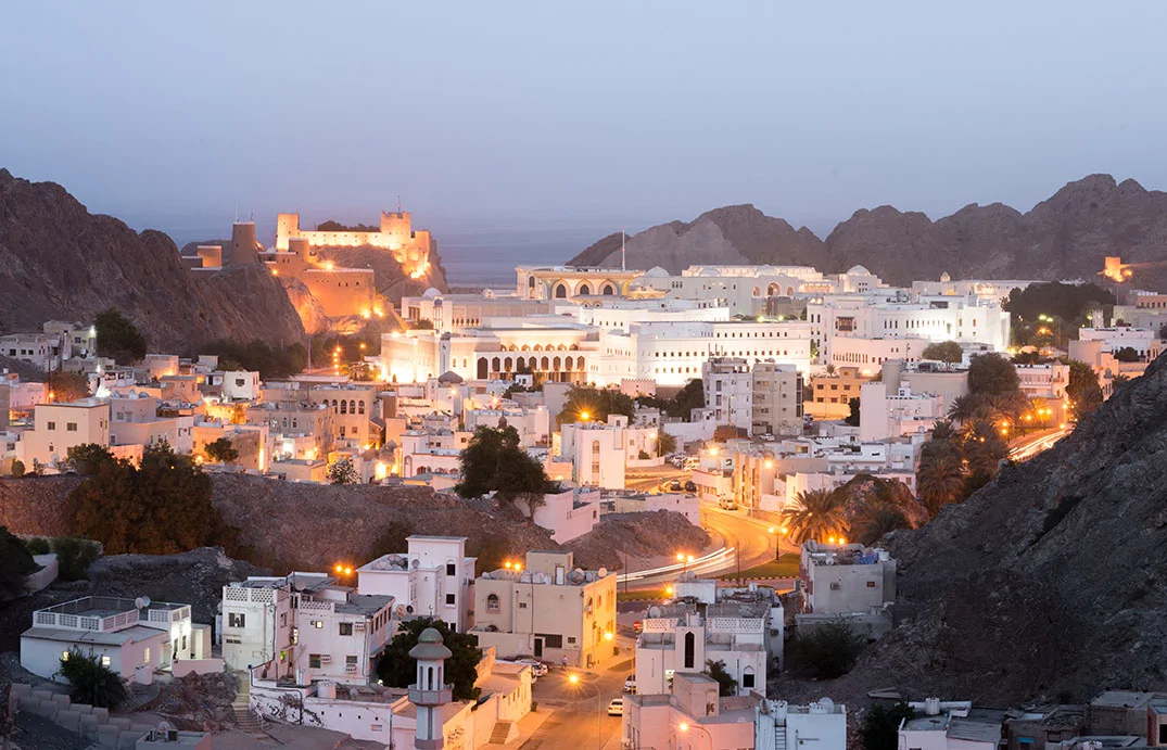 Muscat in the evening