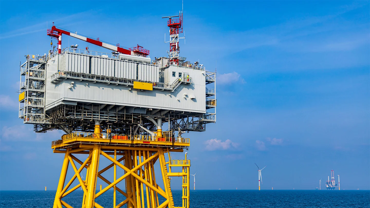 TenneT HVDC Offshore Substation Mobilsation