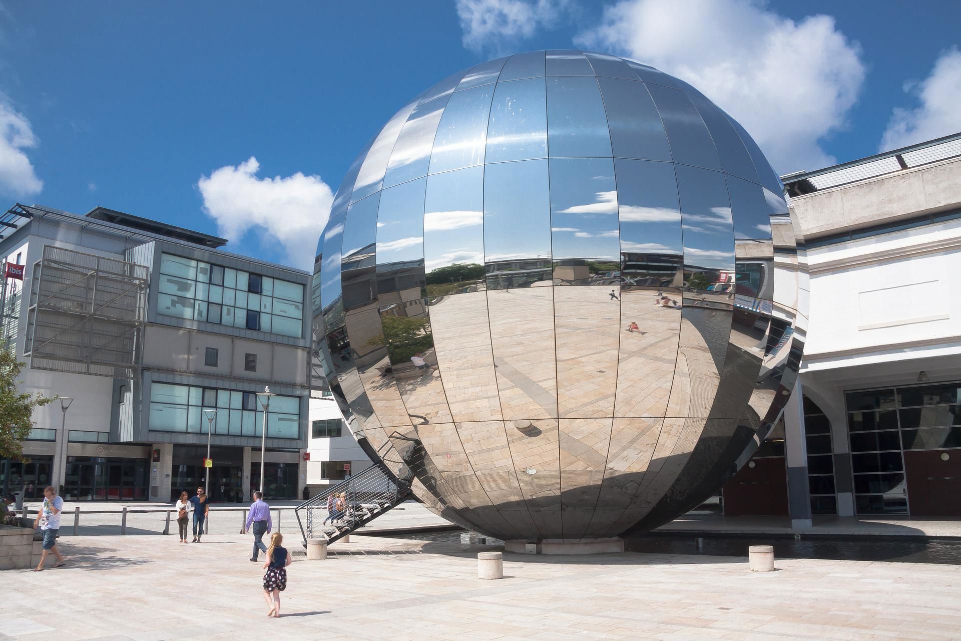Briston giant disco ball