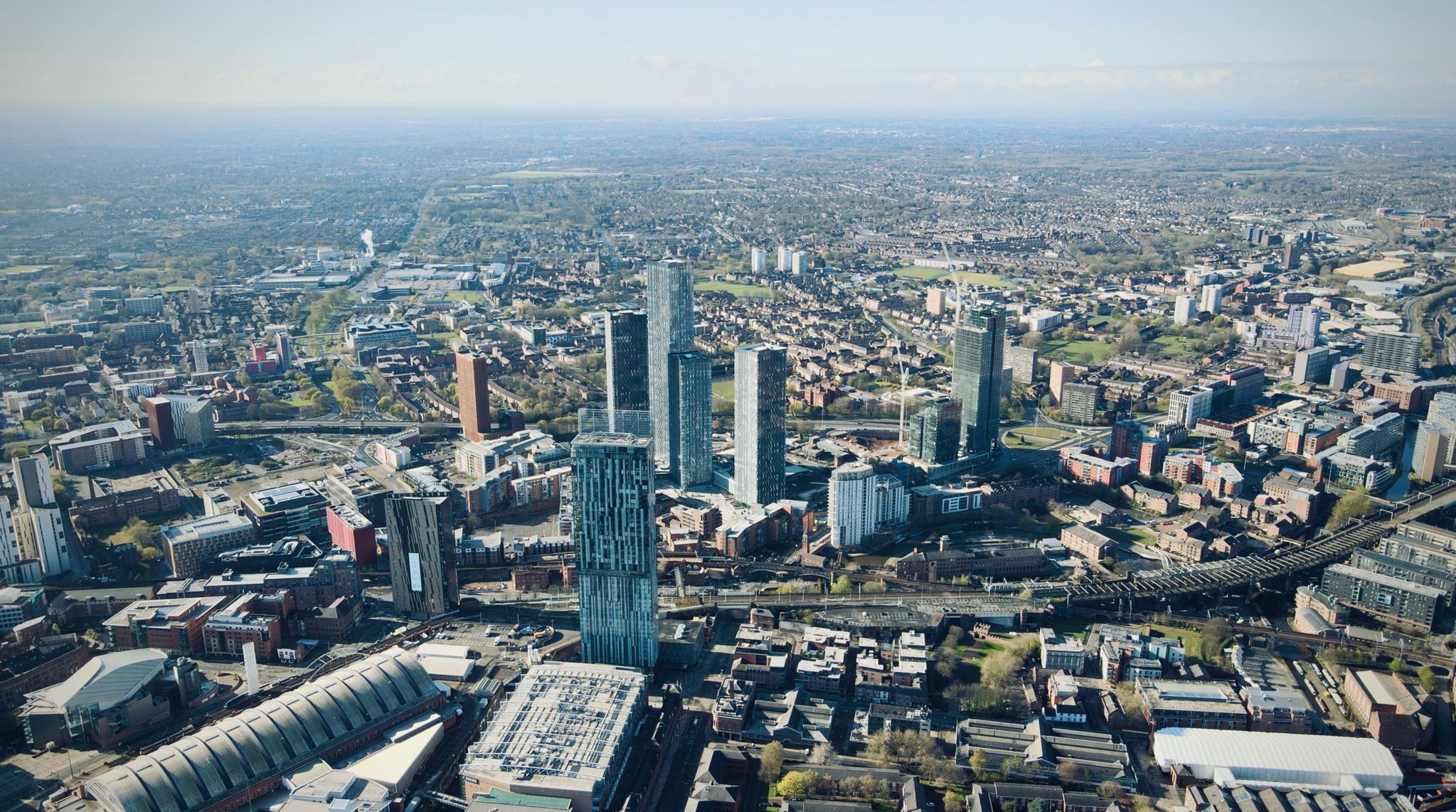 Manchester skyline