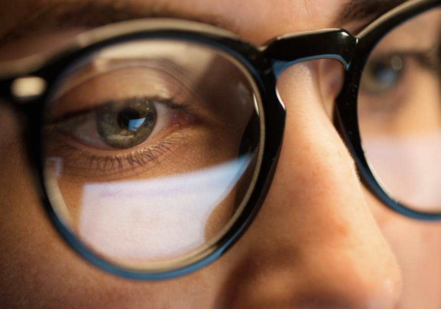 man in glasses