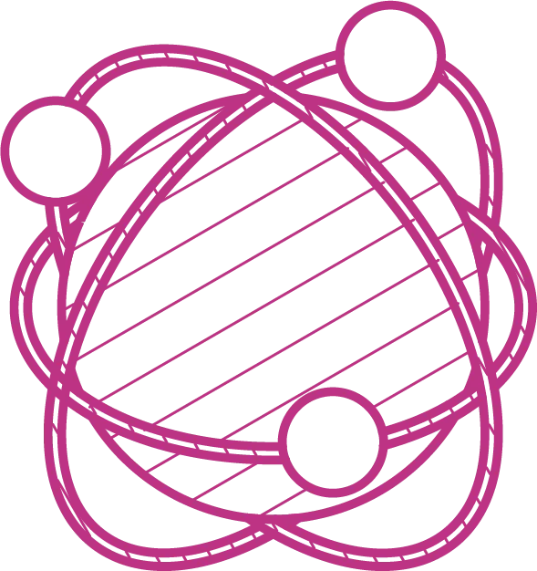 pink connection icon