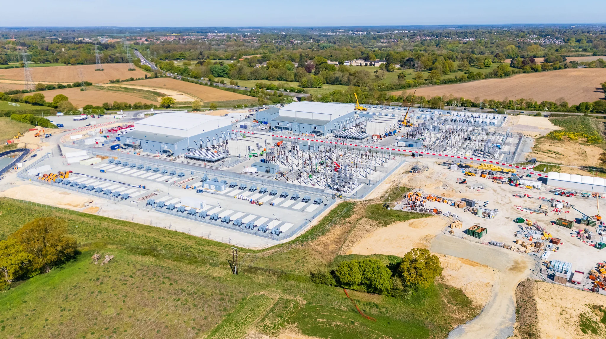 large BESS site - Norwich