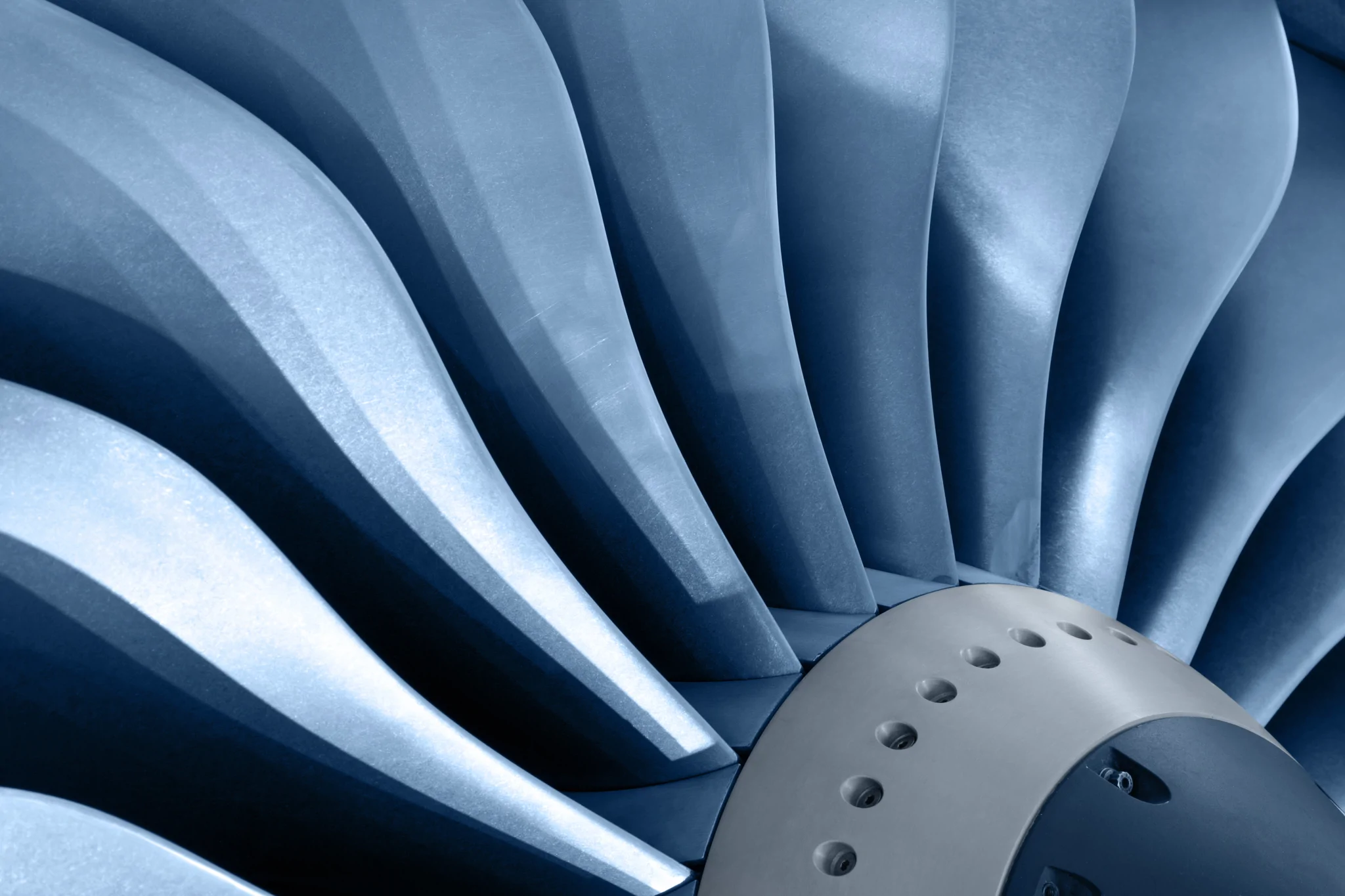 close up of propellor
