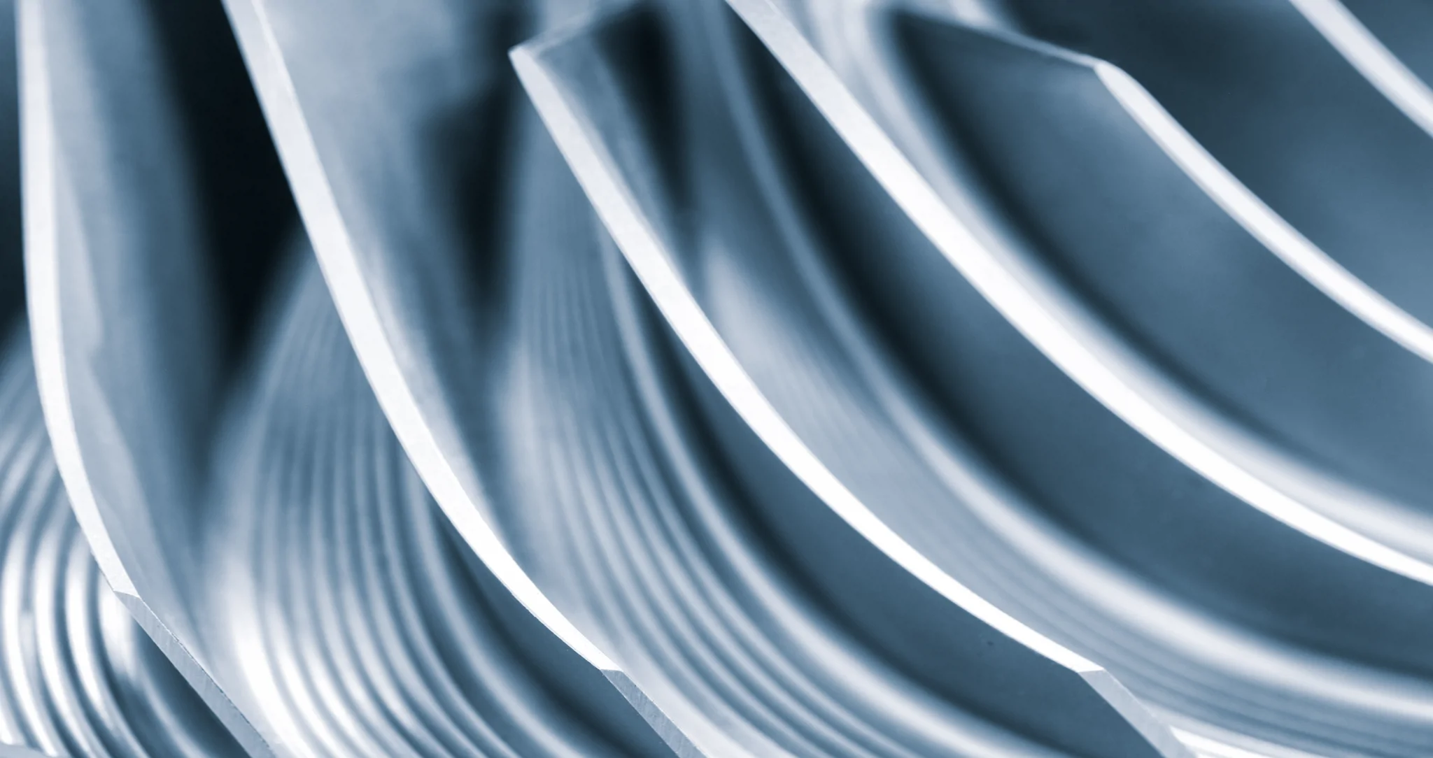 abstract close up of wind turbine propellor