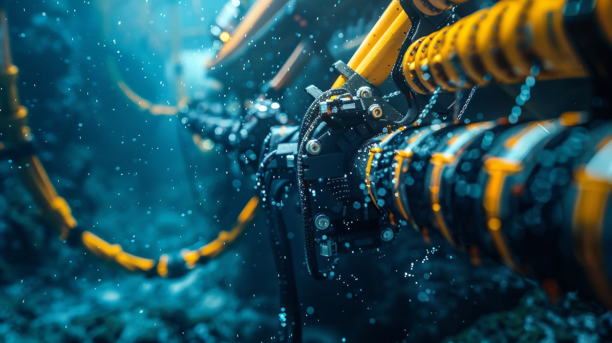 abstract ROV close up