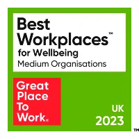 Best Workplaces for Wellbeing 2023 - Sellick Partnership