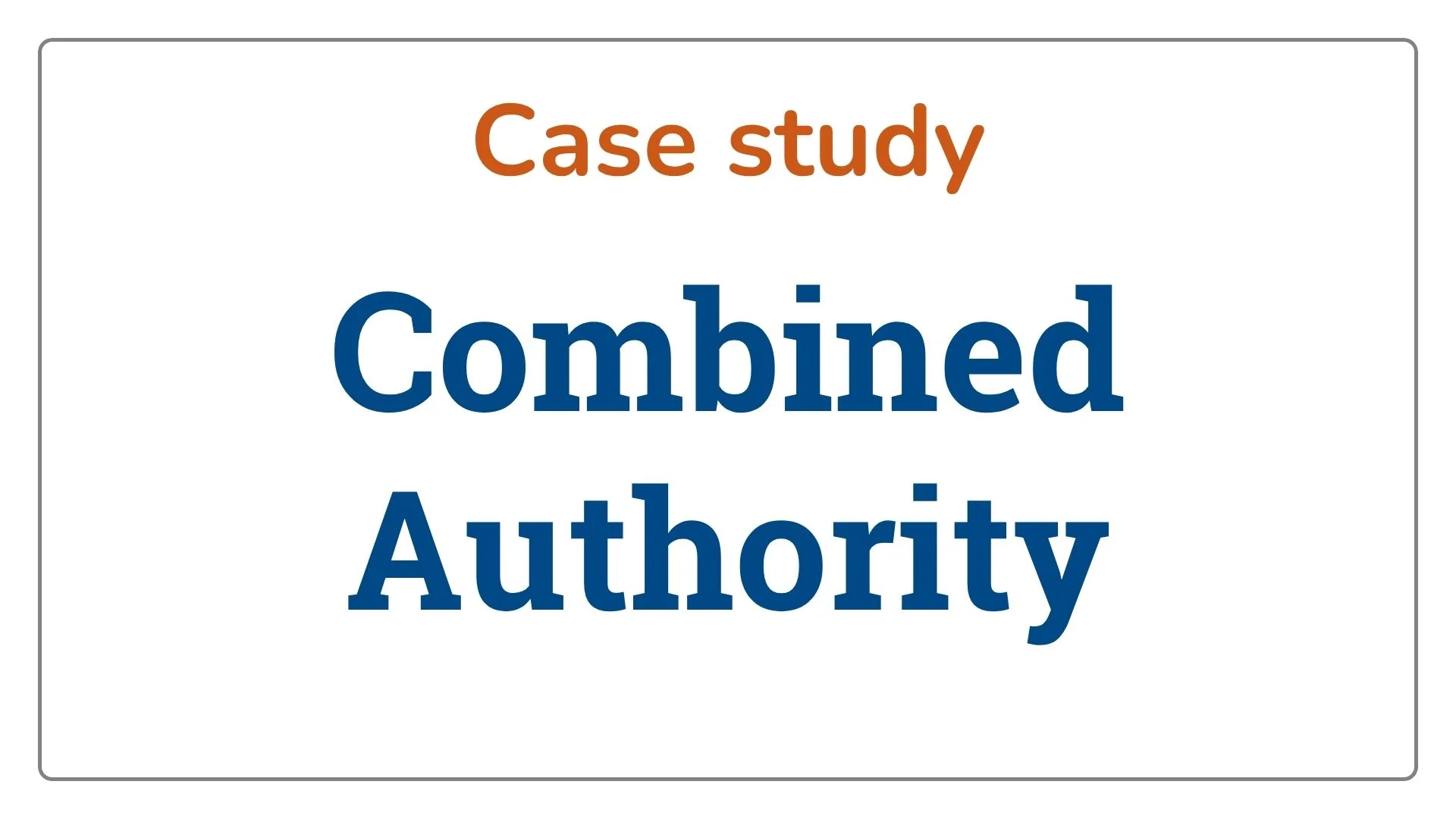 Volume HR recruitment at a newly-established Combined Authority