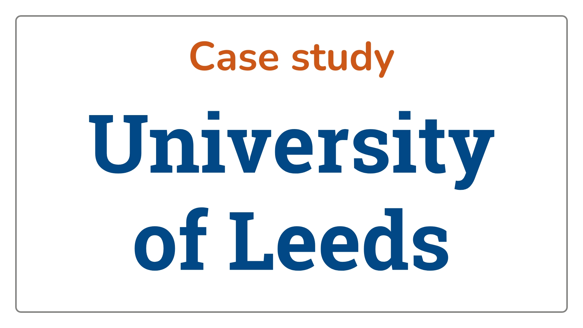 Legal recruitment services – Contracts Manager for University of Leeds