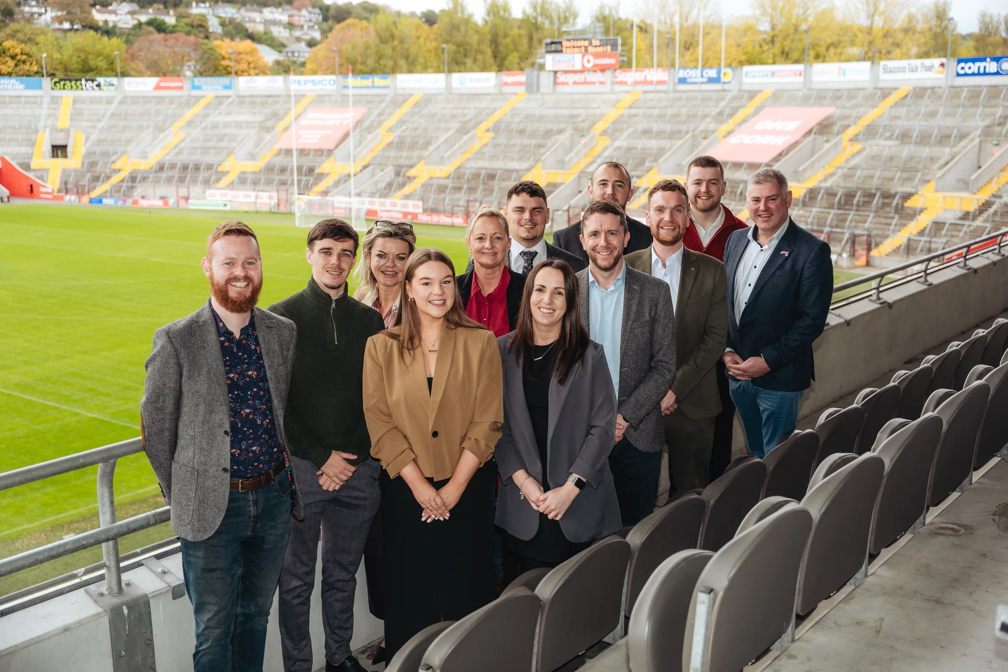 The Sigmar Cork Team pictured at Páirc Uí Chaoimh
