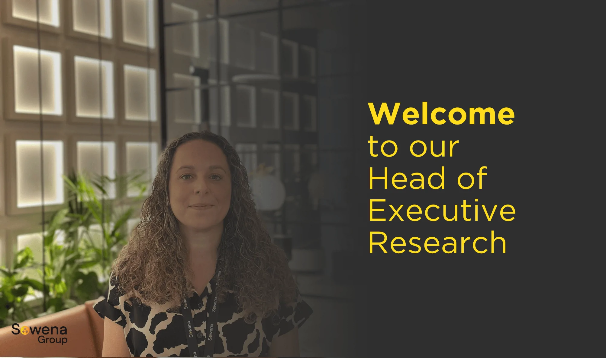 Welcoming our new Head of Executive Research