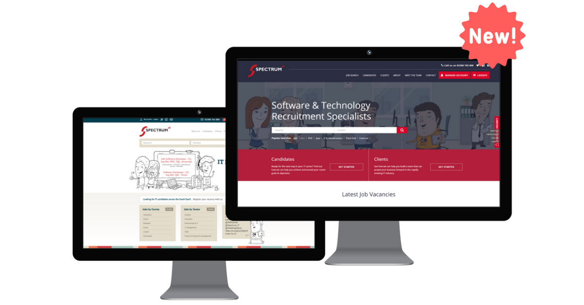 NEW Spectrum IT Recruitment Website