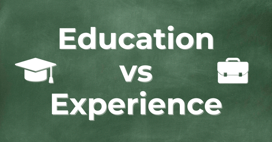 Education vs Experience – What is more important in the IT industry?