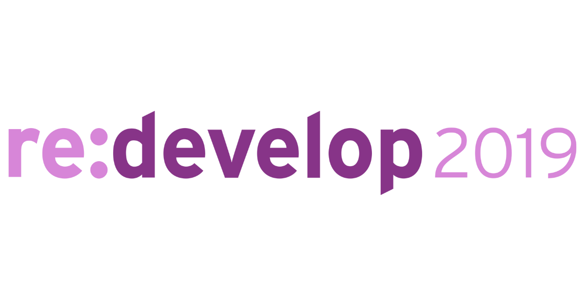 We Are Sponsoring The Re:develop Conference