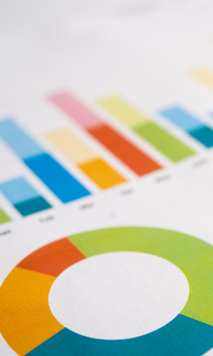 Bar and pie charts