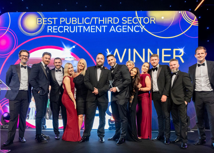 Richard Shorrock winning two REC Awards
