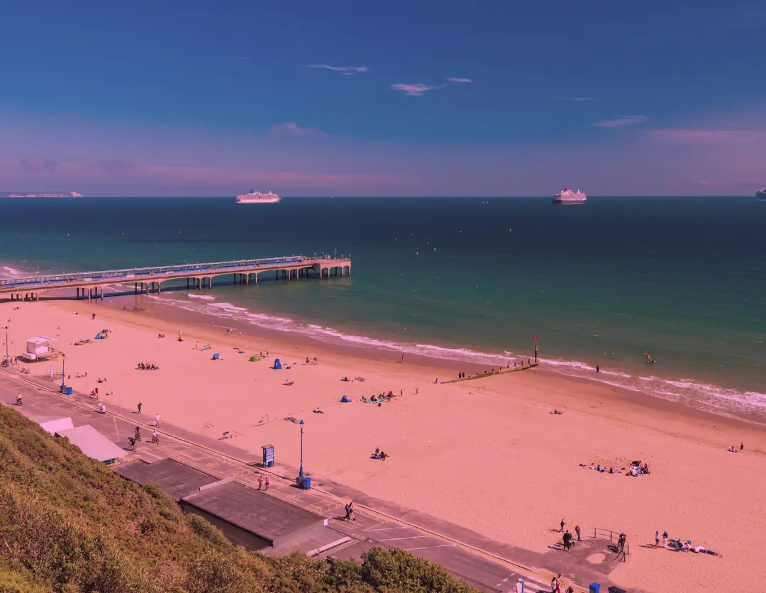 Bournemouth beach