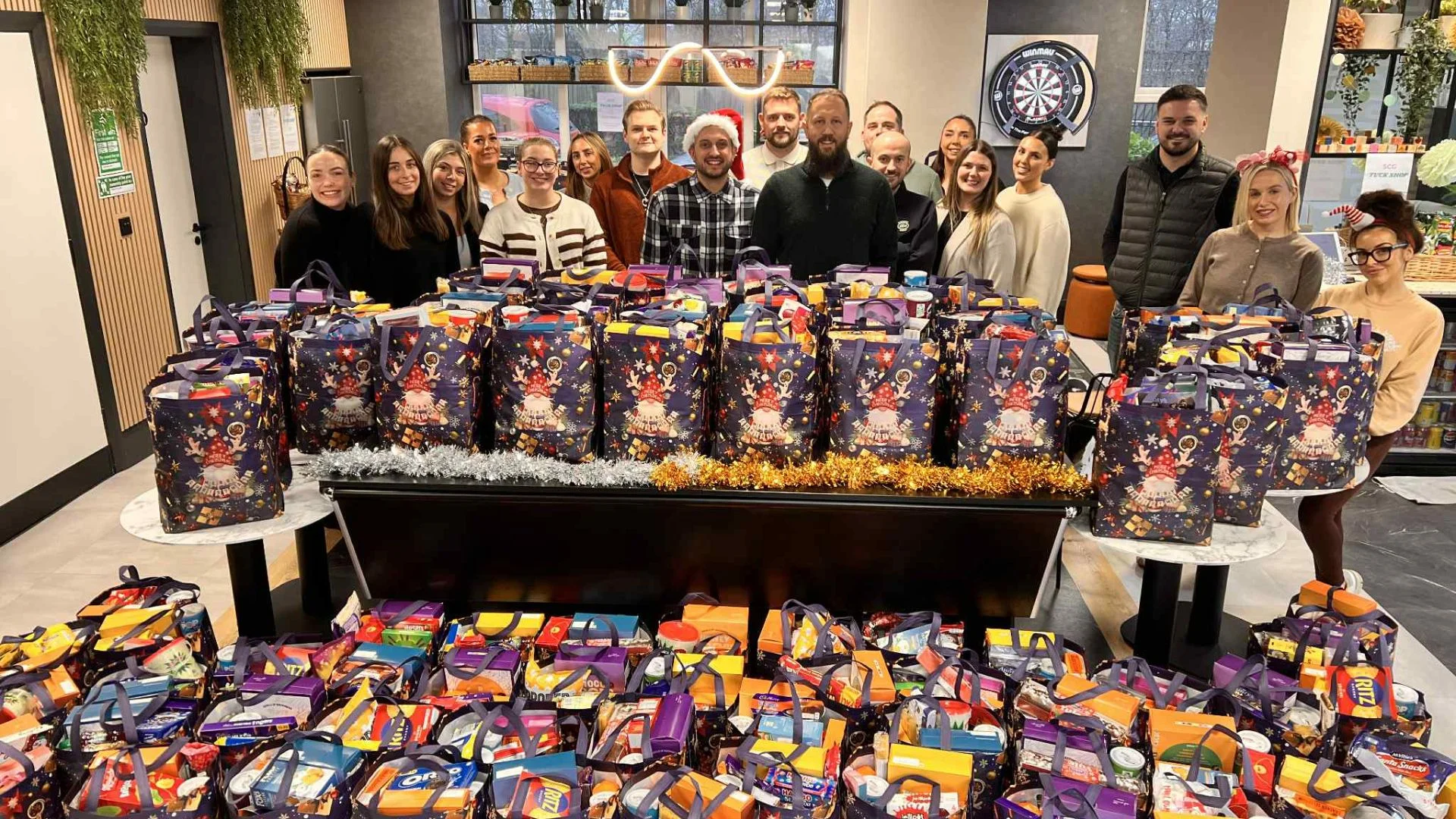 Spencer Clarke Group Donates 100 Festive Food Parcels to Local Families 