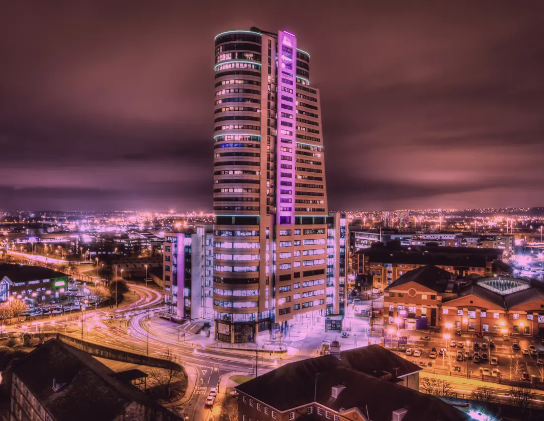 Leeds skyline