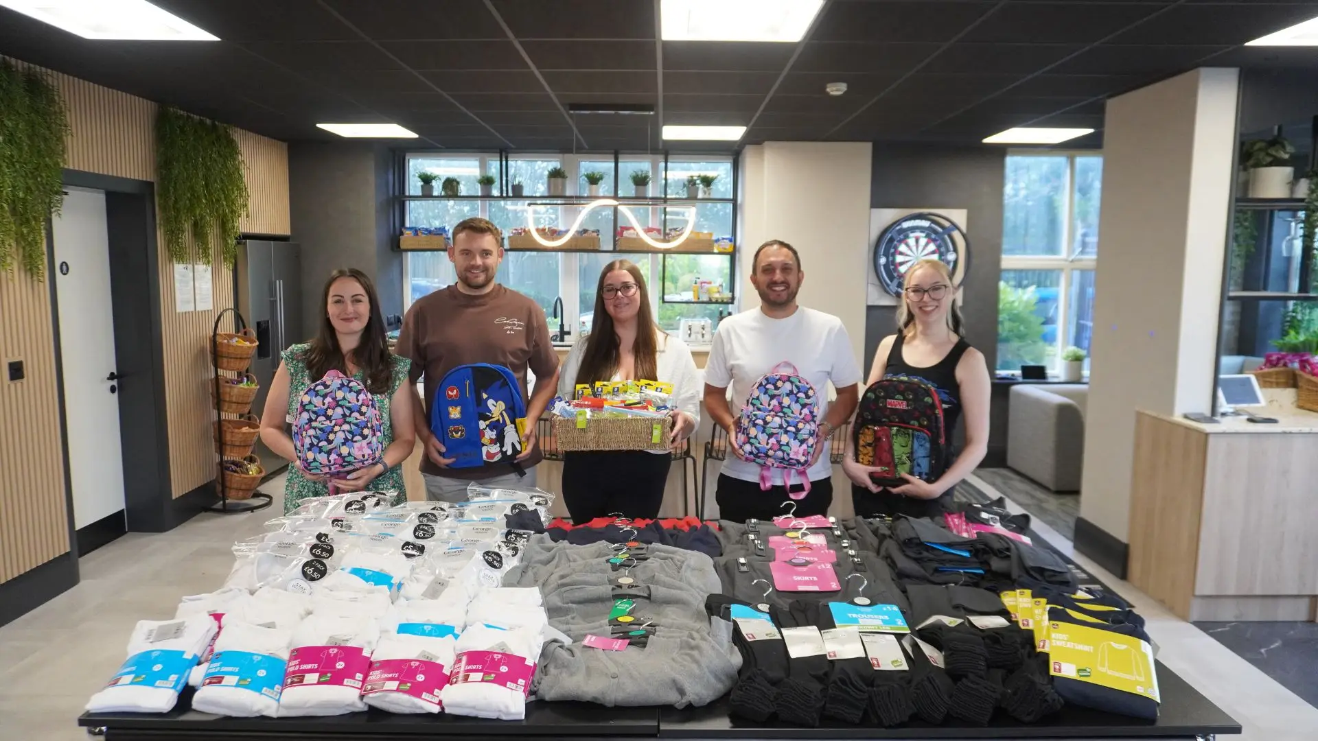 Spencer Clarke Group Donates 190 Pieces of School Uniform to the Local Community