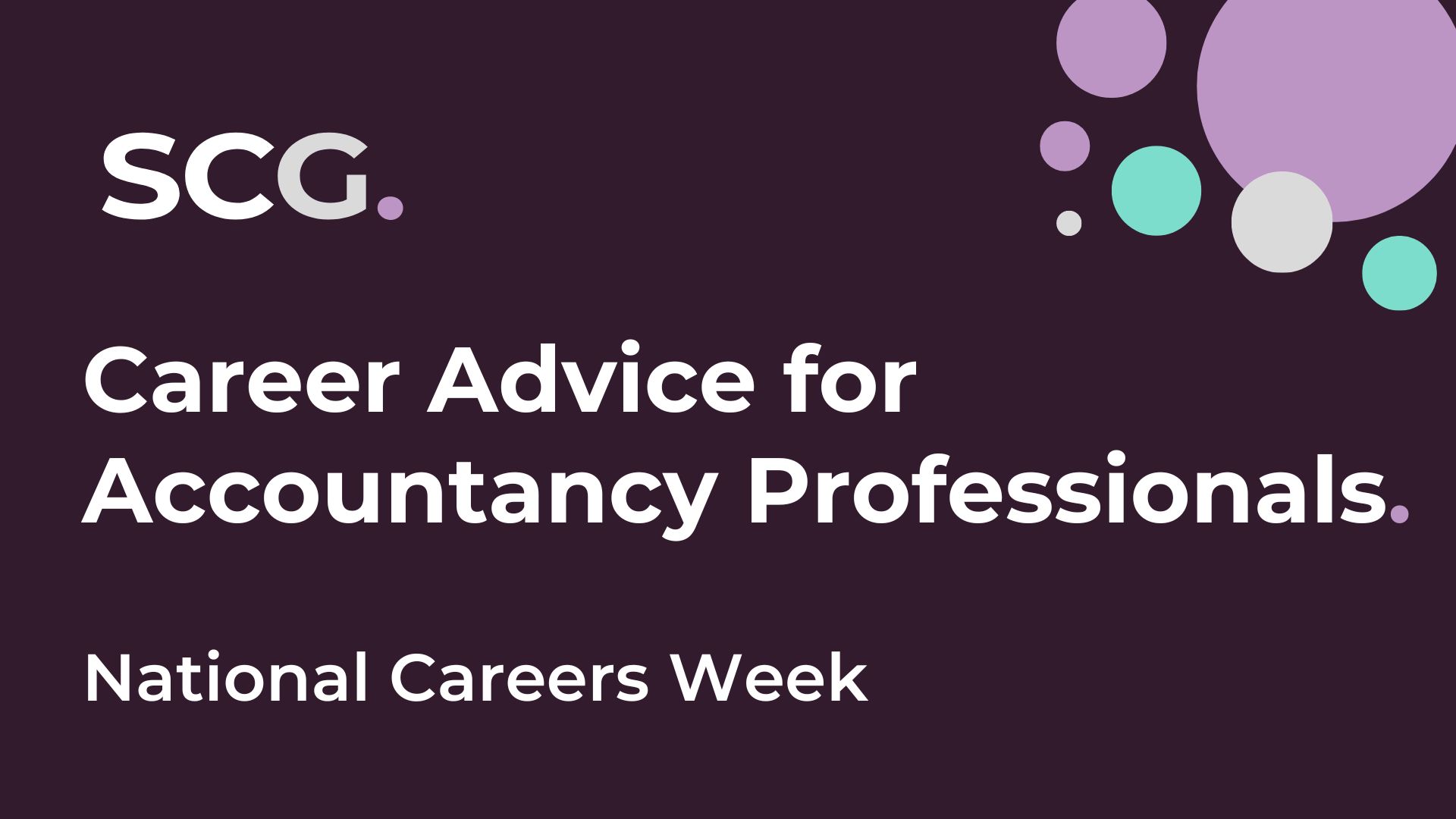 Career Advice for Accountancy Professionals